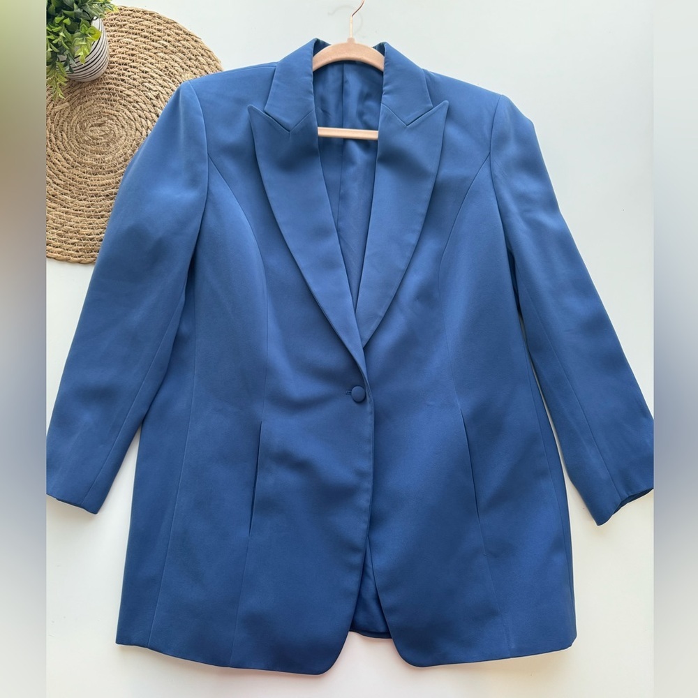Nickermanns Hand Tailored‎ Blue Blazer Size 10